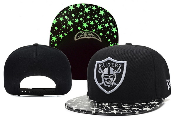 NFL Oakland Raiders NE Snapback Hat(Glow) #92